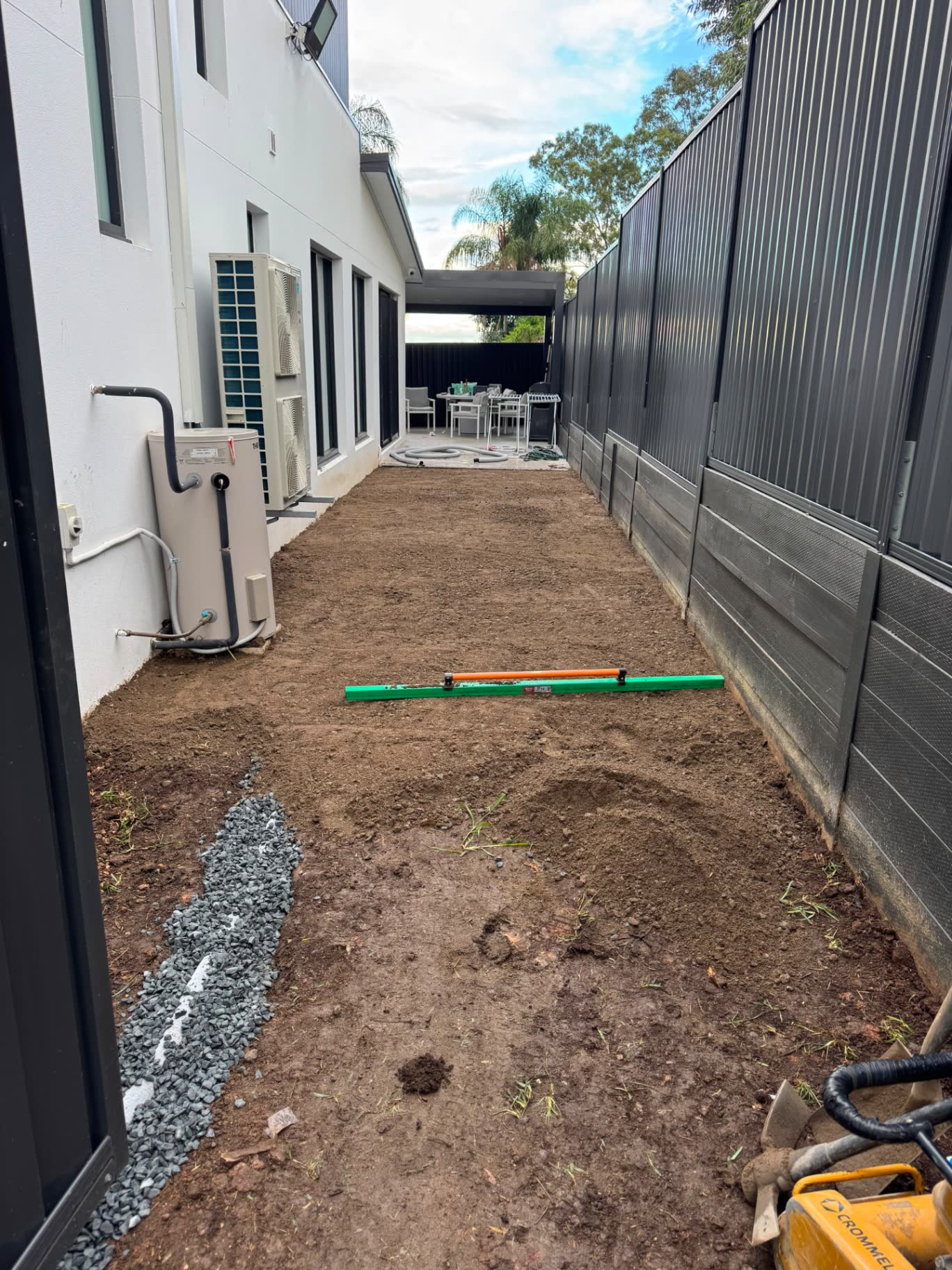Side Yard — Before