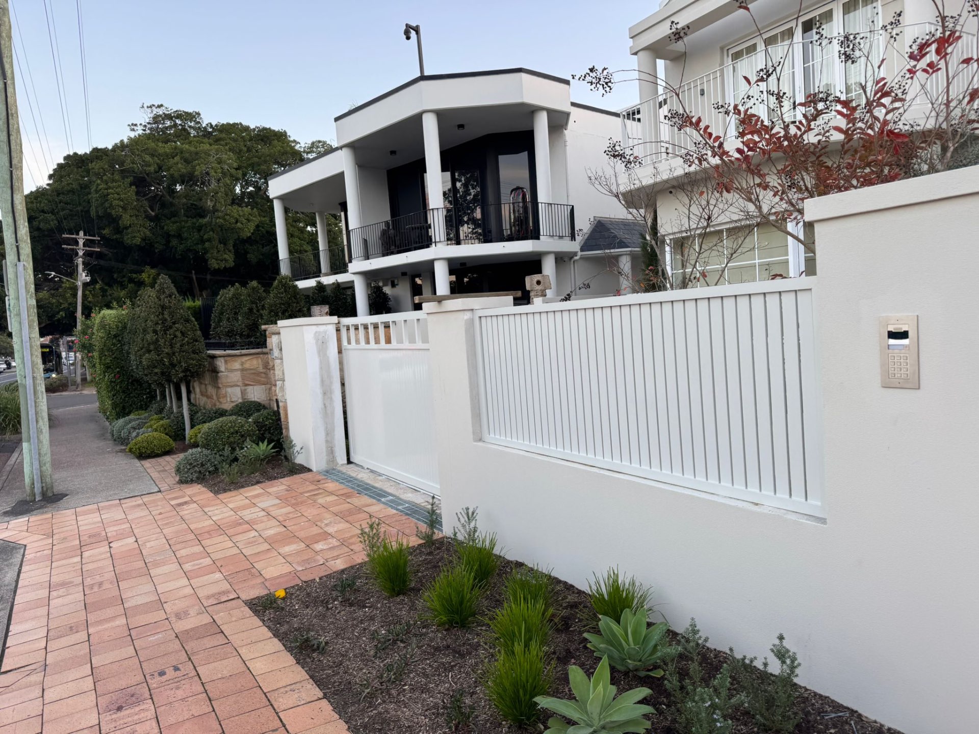 Premium Front Fence & Gate